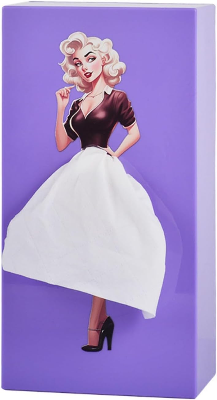 Flying Skirt Tissue Box Tissue Box Holder Rectangular Funny