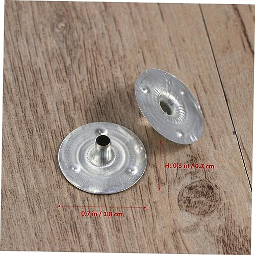 Soportes metálicos para mechas de vela 200 pcs miniatura 7