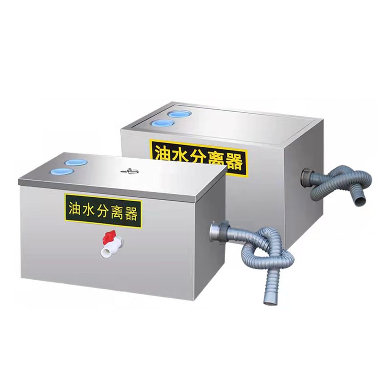 Bacs à graisse commerciaux, Séparateur d'eau d'huile de piège à graisse d'intercepteur de graisse de ménage for les eaux usées de cuisine de Restaurant pour les restaurants à domicile sous l'évier
