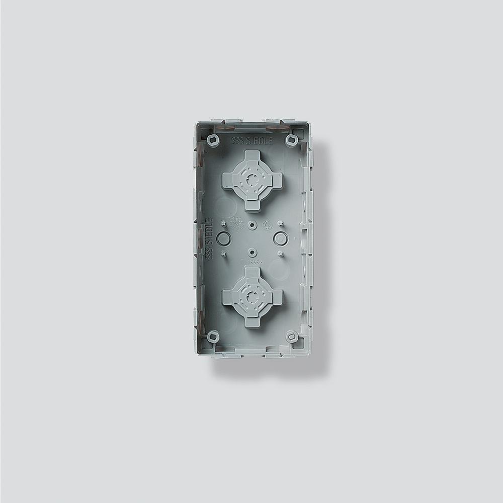 Siedle Gehäuse Unterputz 2 Module GU 611-2/1-0, 2543505