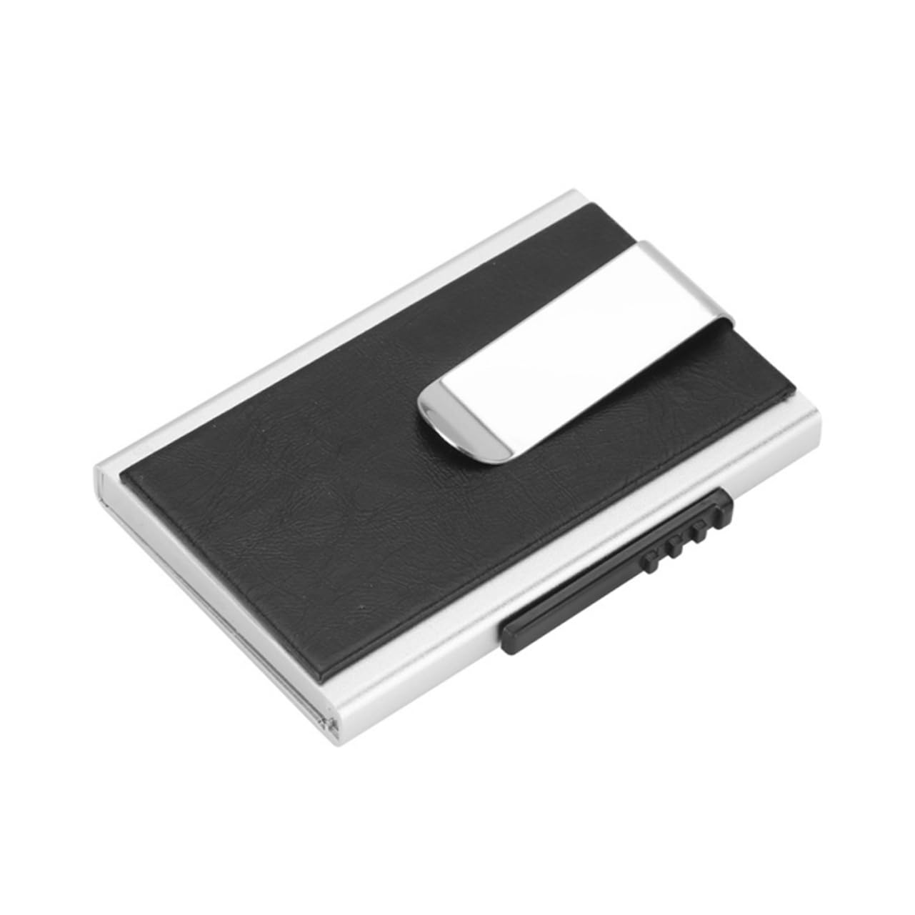 Healeved Lightweight Aluminum Alloy Credit Card Holder Anti-theft Anti-degaussing for Credit Holders