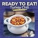 HMR Turkey Chili with Beans Entrée | Pre-packaged Lunch or Dinner to Support Weight Loss | Ready to Eat | 20g of Protein | Low Calorie Food | 8oz Serving per Meal | Pack of 6