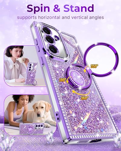 Coque pailletée Galaxy S25XYZ antichoc premium avec cordon