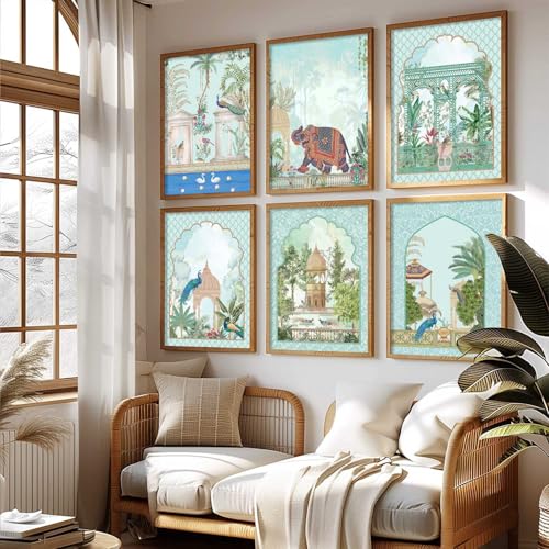 Image of kotart Premium Digital Traditional Art Paintings with Frame for Home Decor - Framed Wall Painting for Living Room Bedroom Office Room Decor - Painting for Wall Decoration - (19X25 INCH, C)