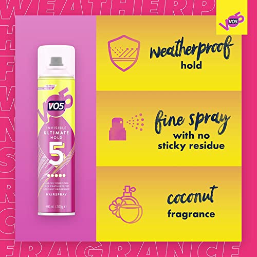 VO5 Ultimate Hold Hairspray 400 ml