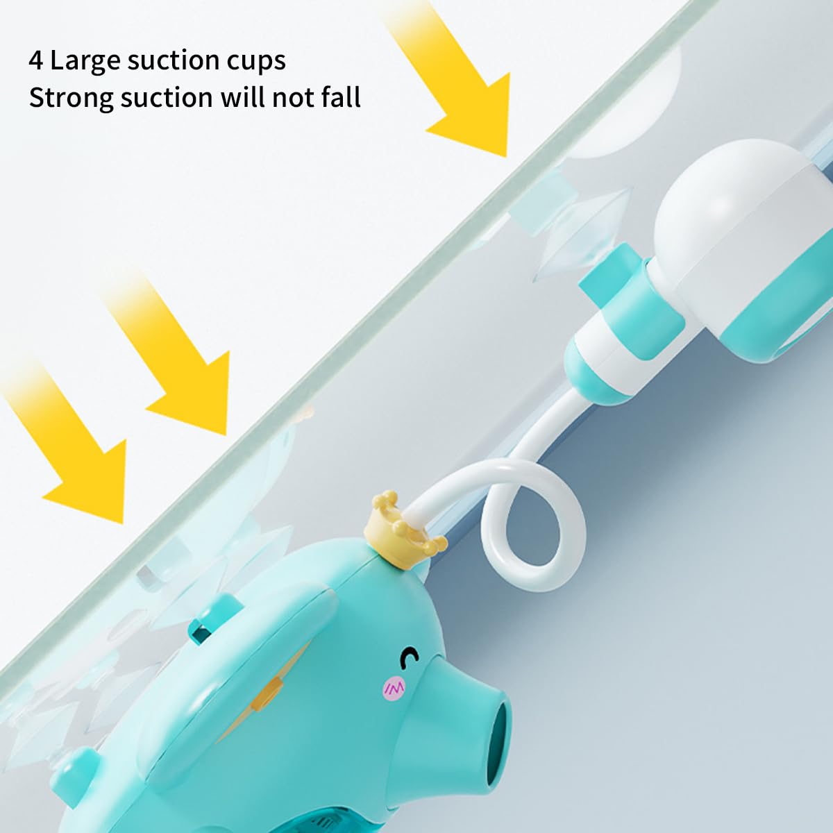 Amazon.co.jp: Bath Toy, Electric Shower Head, Elephant, 2 Modes