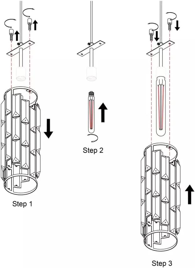 ANIFM Mini kristallen kroonluchters, hangende verlichting moderne hanglamp, verstelbare plafond hangende lamp, voor keukeneiland eetkamer slaapkamer, E26/E27 lampvoet, zwart, 3 licht Comfortable anniversary photo 3