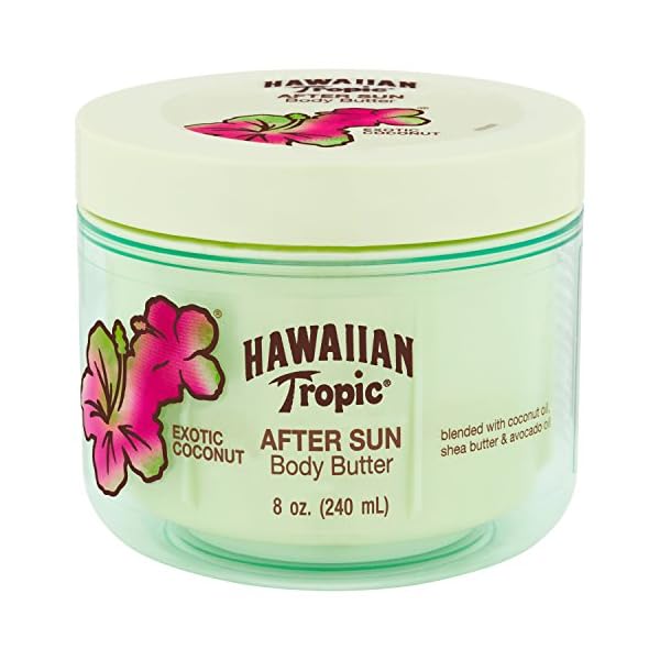 Hawaiian-Tropic-After-Sun-Lotion-Moisturizer-and-Hydrating-Body-Butter-with-Coconut-Oil-8-Ounce Hawaiian Tropic After Sun Lotion Moisturizer and Hydrating Body Butter with Coconut Oil, 8 Ounce
