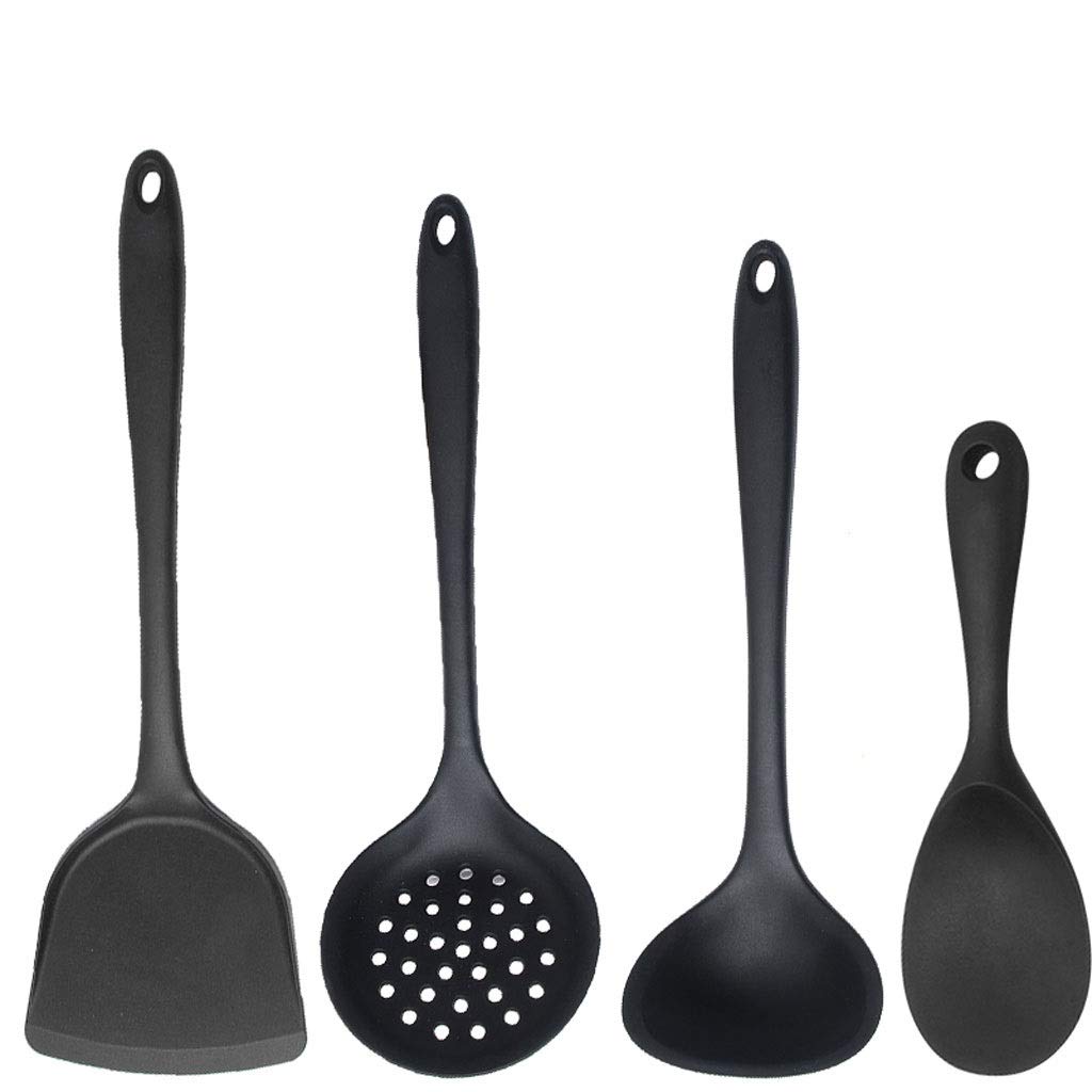 MYUYEE Kitchen Utensils Set,Kitchen Tools Silicone Kitchenware Nonstick Shovel Spoon Set Dropshipping Home Kitchen Cooking Shovel (B)
