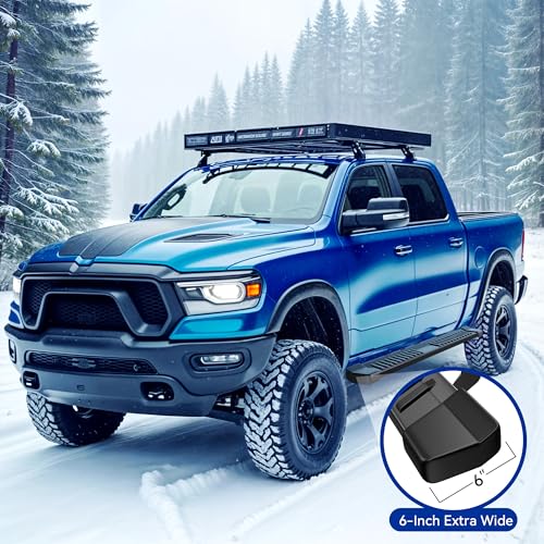 Estribos laterales 6 pulg para Ford F150 y Super Duty miniatura 5