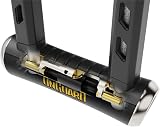 ONGUARD 8590 RockSolid Bicycle Lock, Black, Standard - 8