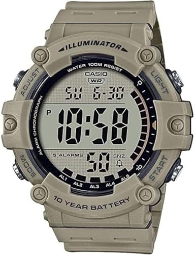 Casio Illuminator AE1500WH Series | 10-Year Battery | LED Backlig...