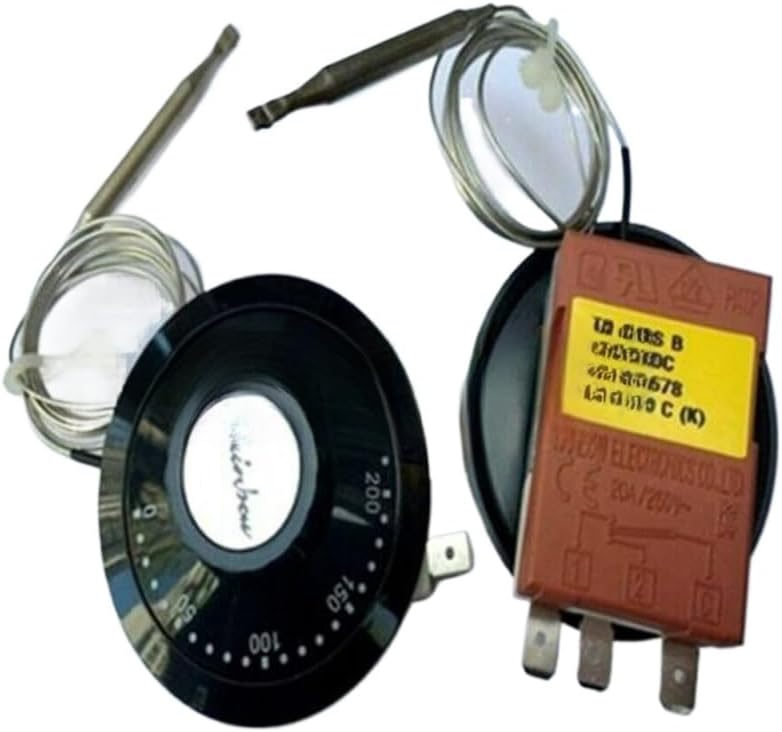 Quantity: 1 brand new suitable for TS-200S P-TS00678 (B) temperature switch B Knob 0 ° C-200 ° C 1M-