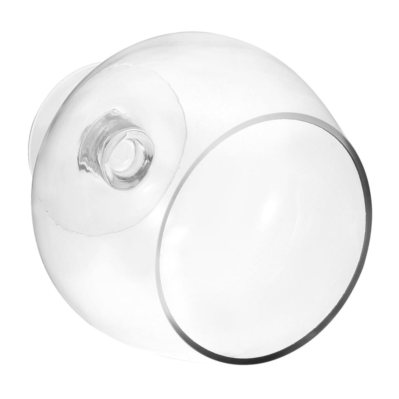 OUNONA Aquarium Verre pour Bettas Délicat Vase à Poissons Transparent Multi-Usage Aquarium De Table pour Poissons Rouges