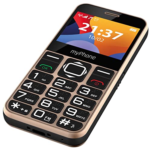 MP myPhone Halo 3 - Seniormobil med Laddningsstation och Bluetooth