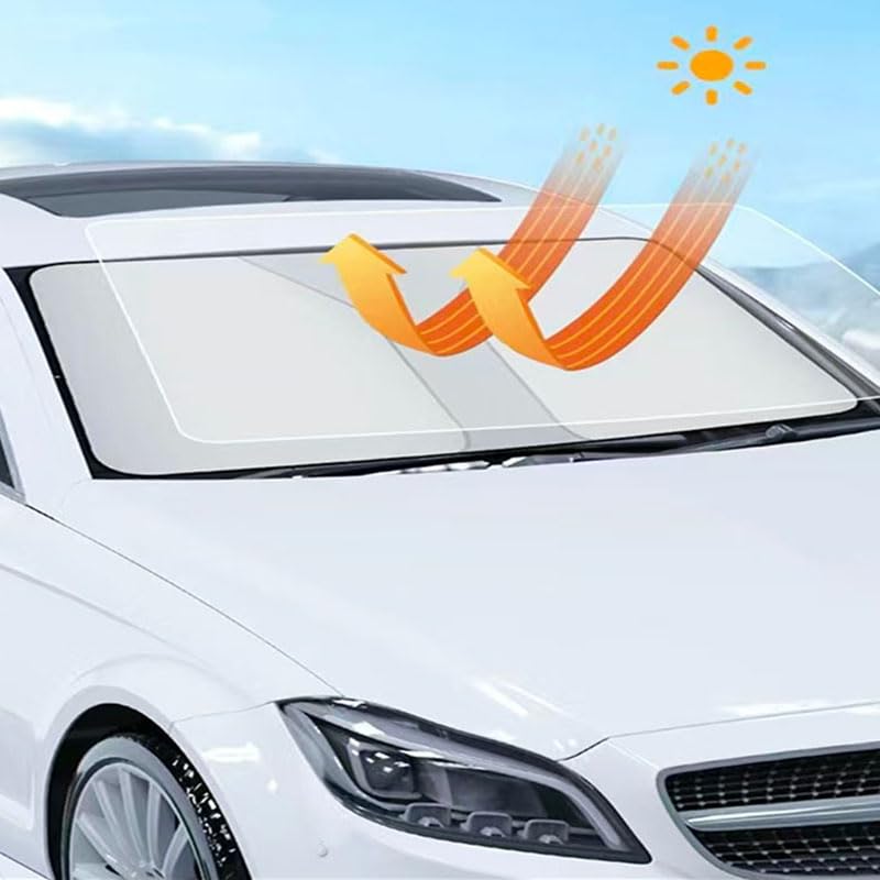 Parasole Per Parabrezza Auto Universale 360° - Riflette Raggi UV