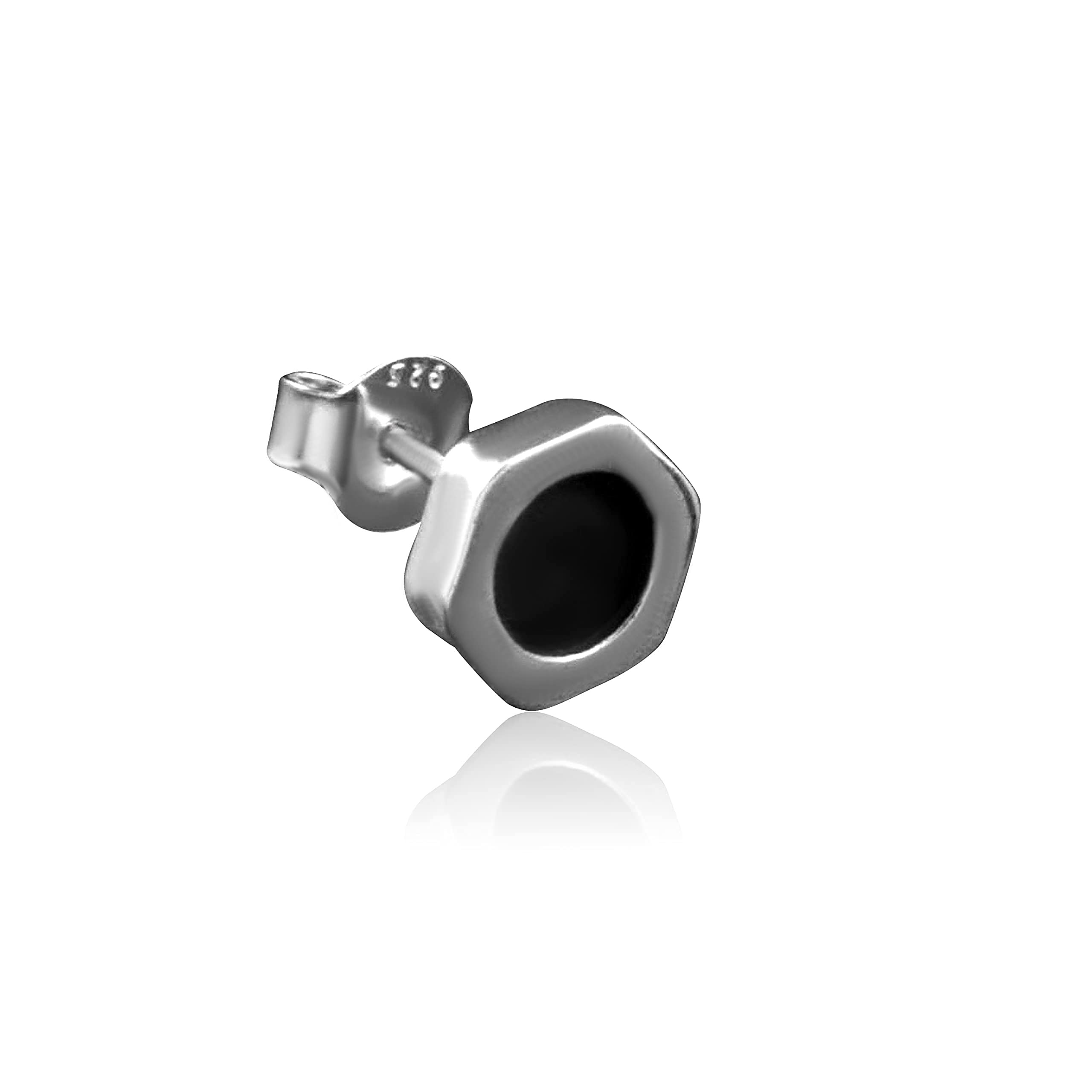 FOURSEVEN 925 Silver Love Stud Earrings for Unisex, Silver (B07HJ3DQFM) Amazon Price History, Amazon Price Tracker
