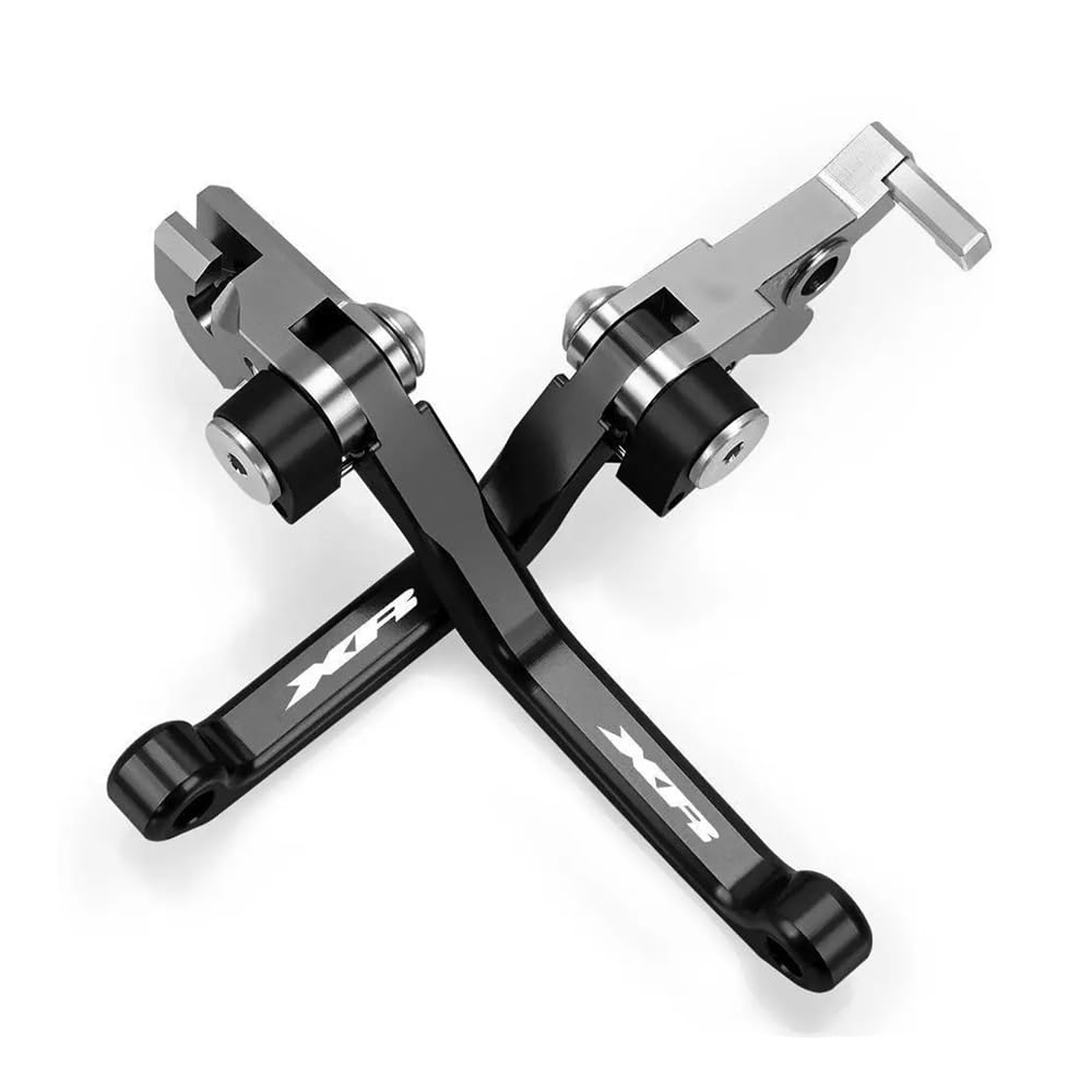 ZDGxfhSRH Motorcycle Brake Clutch Levers for Ho&n&da XR230 XR250 XR400 Motard XR650R Foldable Brake Clutch Levers(Orange)