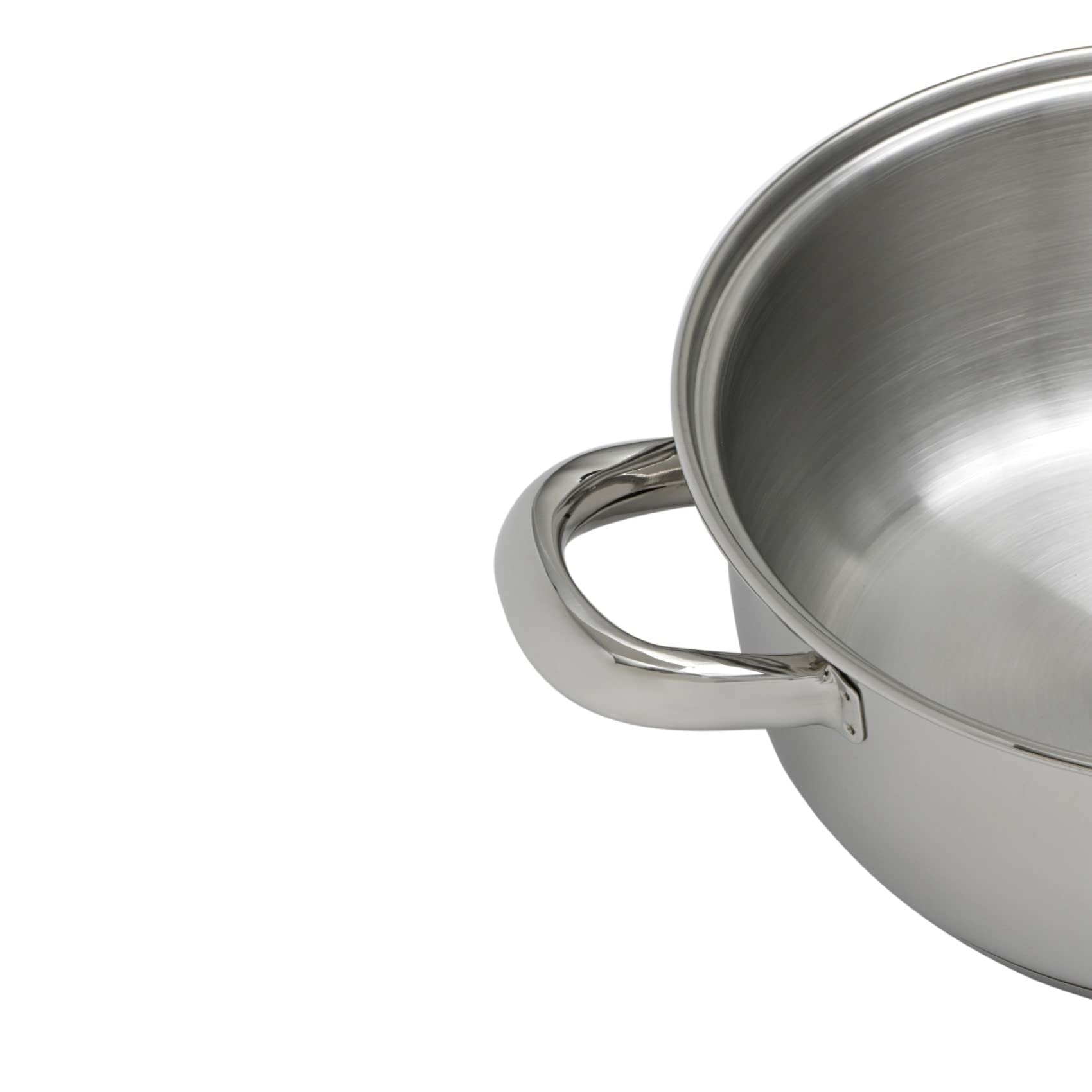 ARTAME 32520, cocina de vapor inoxidable 2 plantas, olla 2 en 1, todos los fuegos incluyendo inducción, diámetro 20 cm, 2,7 l, 1 a 2 personas, todo acero inoxidable