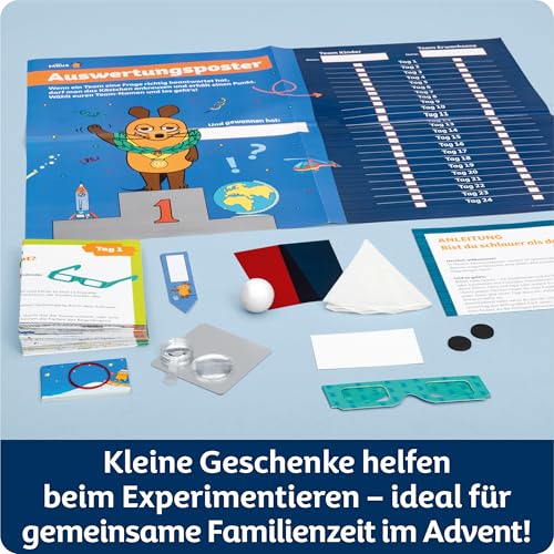 Die Maus Adventskalender Wer weiß mehr?: 24 Fragen & Antworten mit der Maus