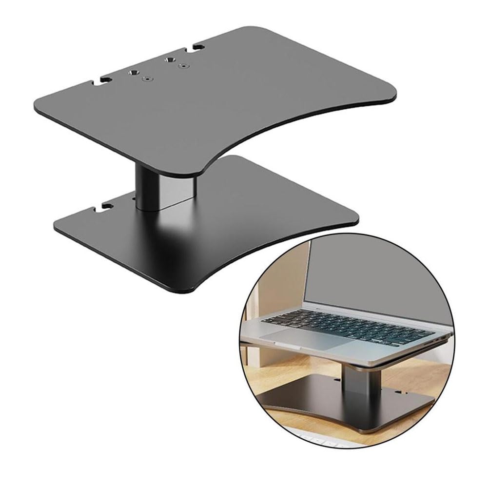 Supporto per Monitor - Supporto per Organizzare la Scrivania per Computer, Laptop, Stampante, Tablet PC. Migliora la Produttività e Il Comfort in Ufficio.