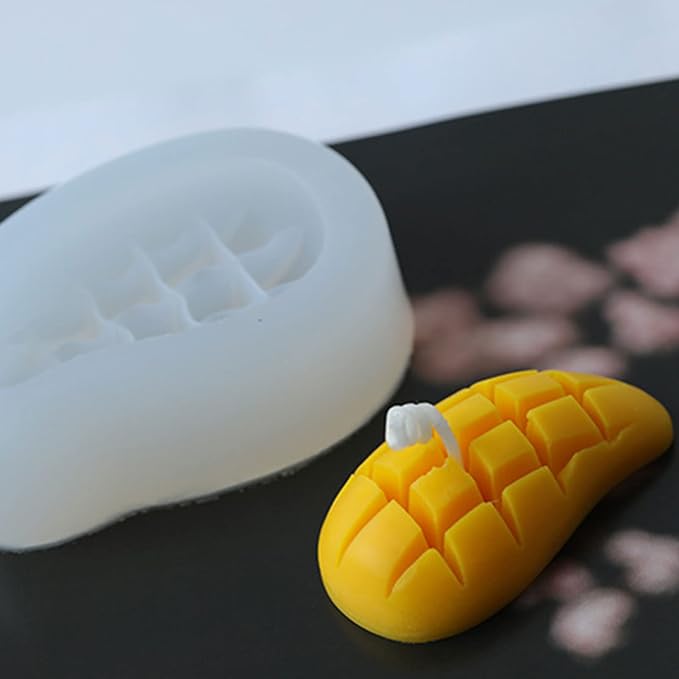 Molde de silicona forma mango para repostería 1 unidad miniatura 7