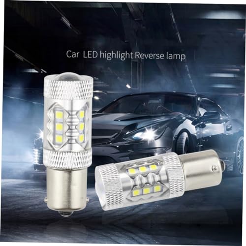 GALPADA 8 Peças 3030 Lâmpada Reversa Automática Luz De Sinalização Traseira Do Carro Luz De Freio Si