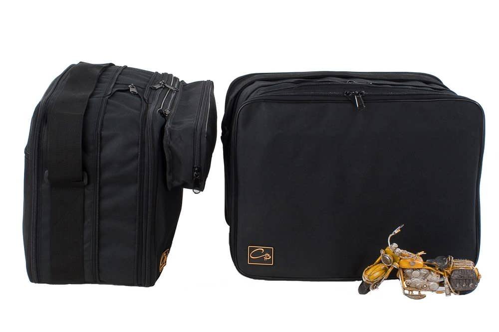 Compatible avec Les modèles BMW R1200GS R1200 GS a 2013: Poches intérieures/Sacs intérieurs pour valises latérales - avec Poche extérieure Amovible