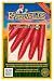 Everwilde Farms - 1000 Atomic Red Carrot Seeds - Gold Vault Jumbo Seed Packet