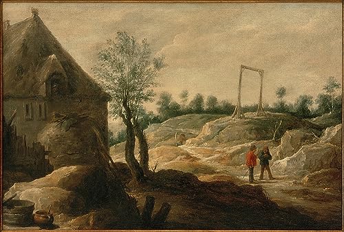 Poster affiche décorative paysage de David Teniers en haute définition