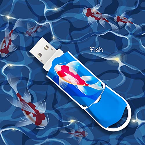 Integral 128GB XPression USB 3.2 Drive in Koi Fish Design Sleek and Beautiful Memory Stick Pen Drive - Image 3