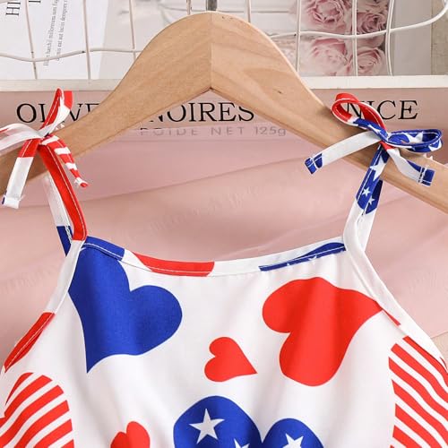 Casual Cami Dress for Girl, Adjustable Short Skirt Sleeveless 8-12 Dresses for Teens School4