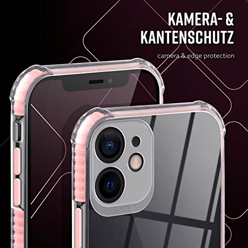 Coque silicone transparent iPhone 12 ONEFLOW avec protection antichoc