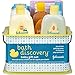 Johnson's Bath Discovery Gift Set For Parents-To-Be, Caddy With Bath Essentials, 8 Items