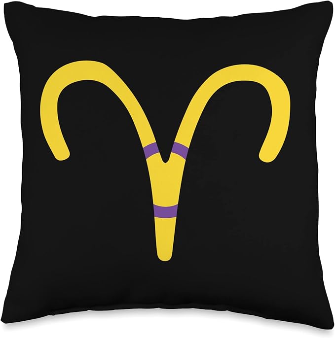 Intersexual Aries Sign Apparel Intersexual Aries Sign Intersex Pride Flag Throw Pillow, 16x16, Multicolor