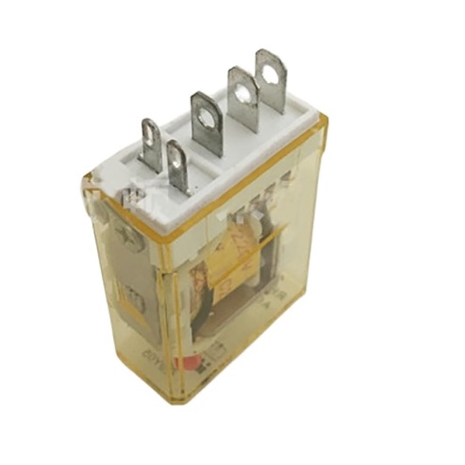 NACODLUL 10PCS RH1B RH1B-U DC24V Miniature Relay 5Pin