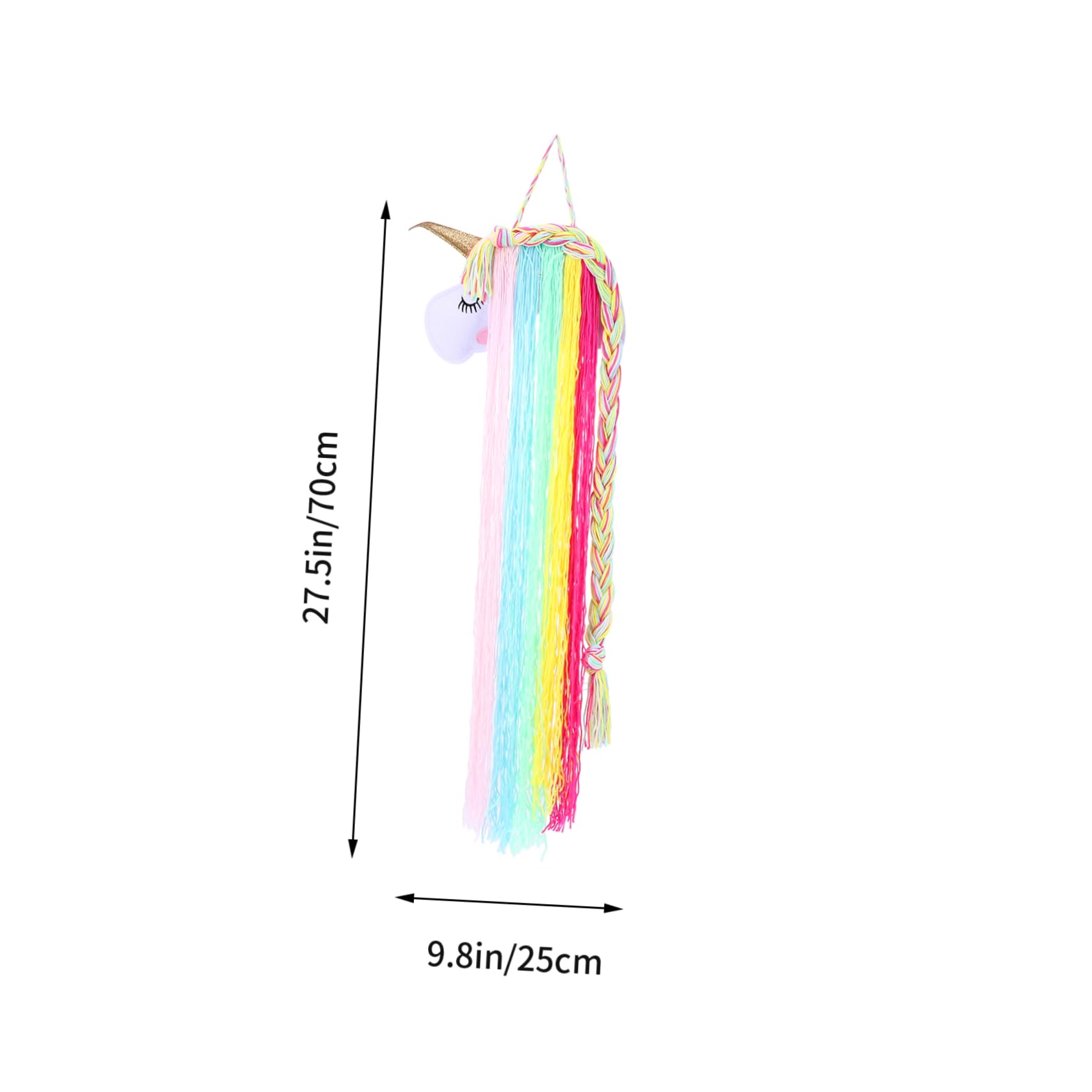 ERINGOGO Hair Tie Holder Organizer Modern Clip Holder Wall Hanging Ornament for Girls