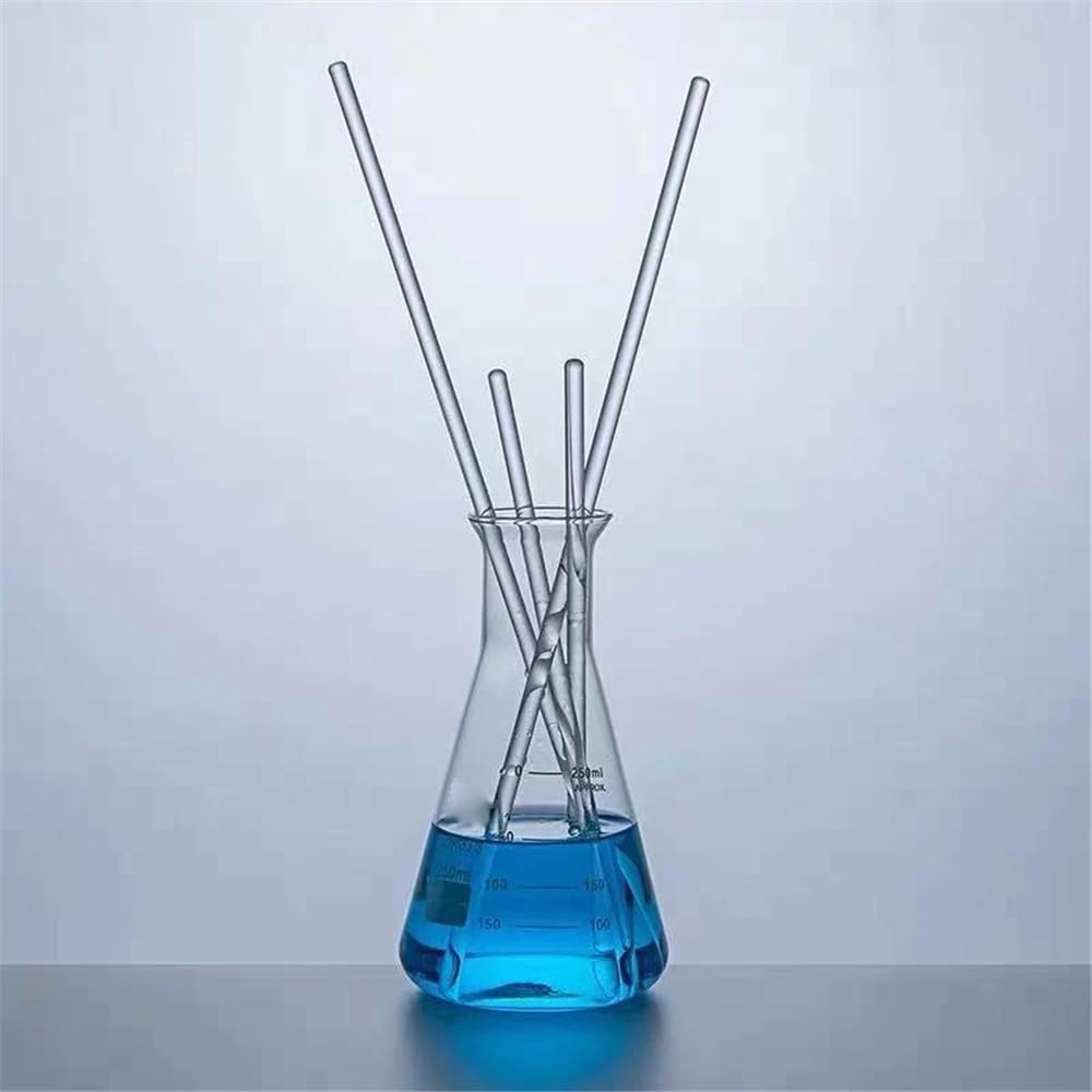 5 stücke/10 stücke Glas Stange Glas Rodtransparent Labor Rühren Glas Rührer for Experiment(7x350mm 5pcs)