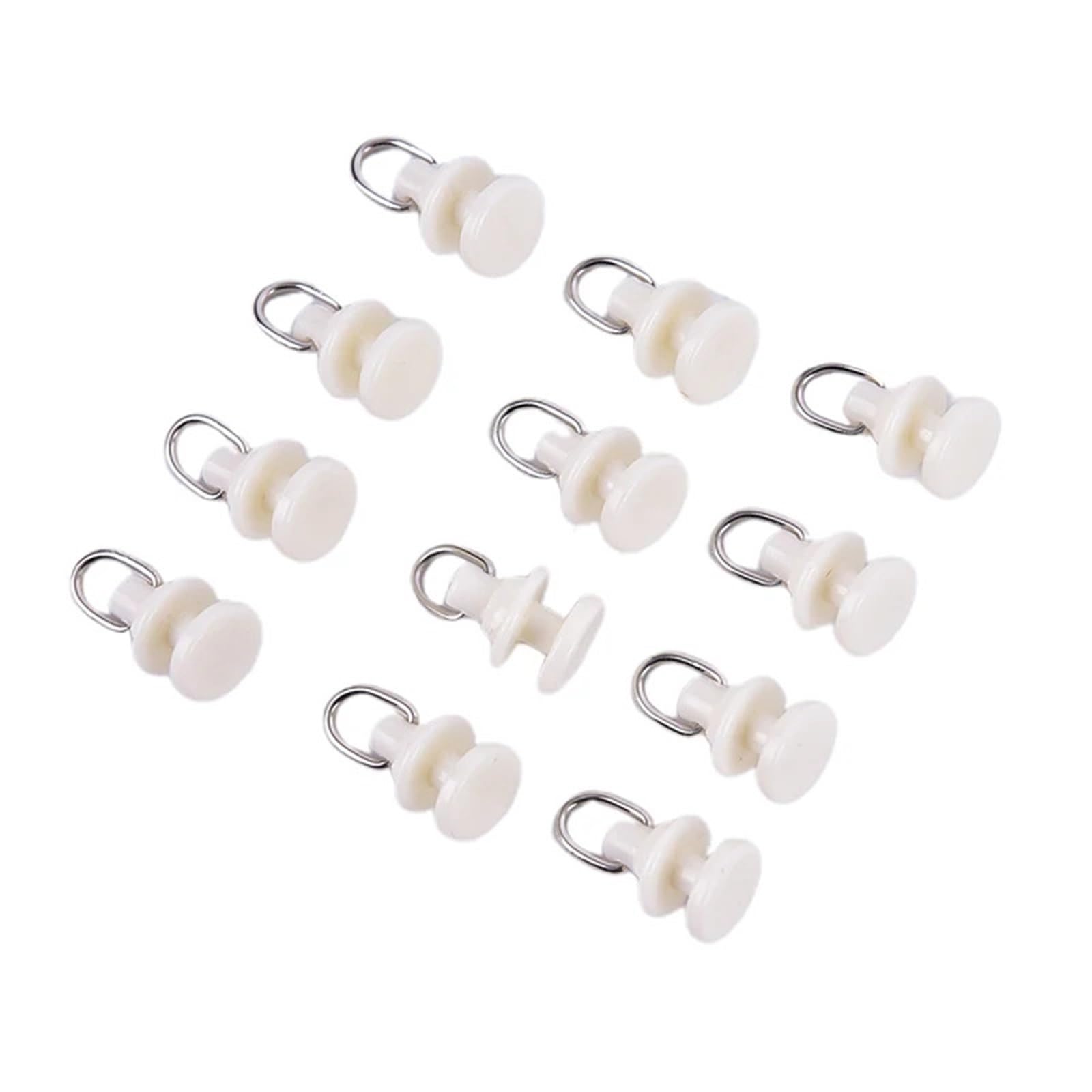 Curtain Track Gliders 20pcs Curtain Track Glider Rail Hook Rollers Tracks Accessories