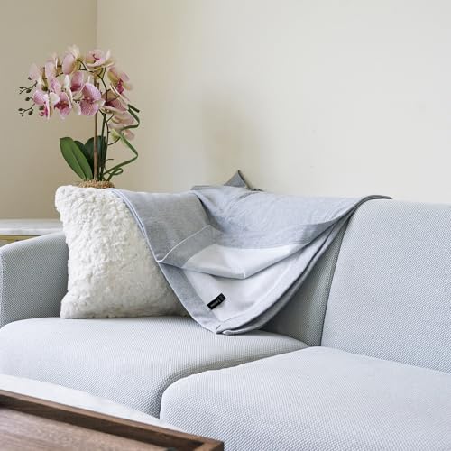 Gildan Heavy Blend Fleece Manta, Estilo G18900, Gris Deportivo, 50" x 60" miniatura 5