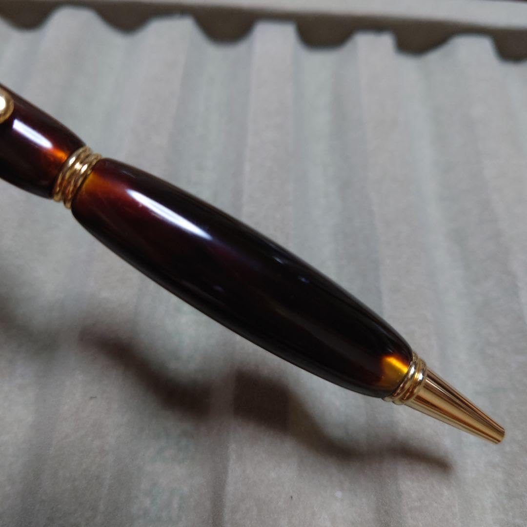 工房 楔 コンプロット 4ミニ 黒柿 + 革カバー 詳細ページ | 万年筆 ボールペンなど高級筆記具の販売・買取