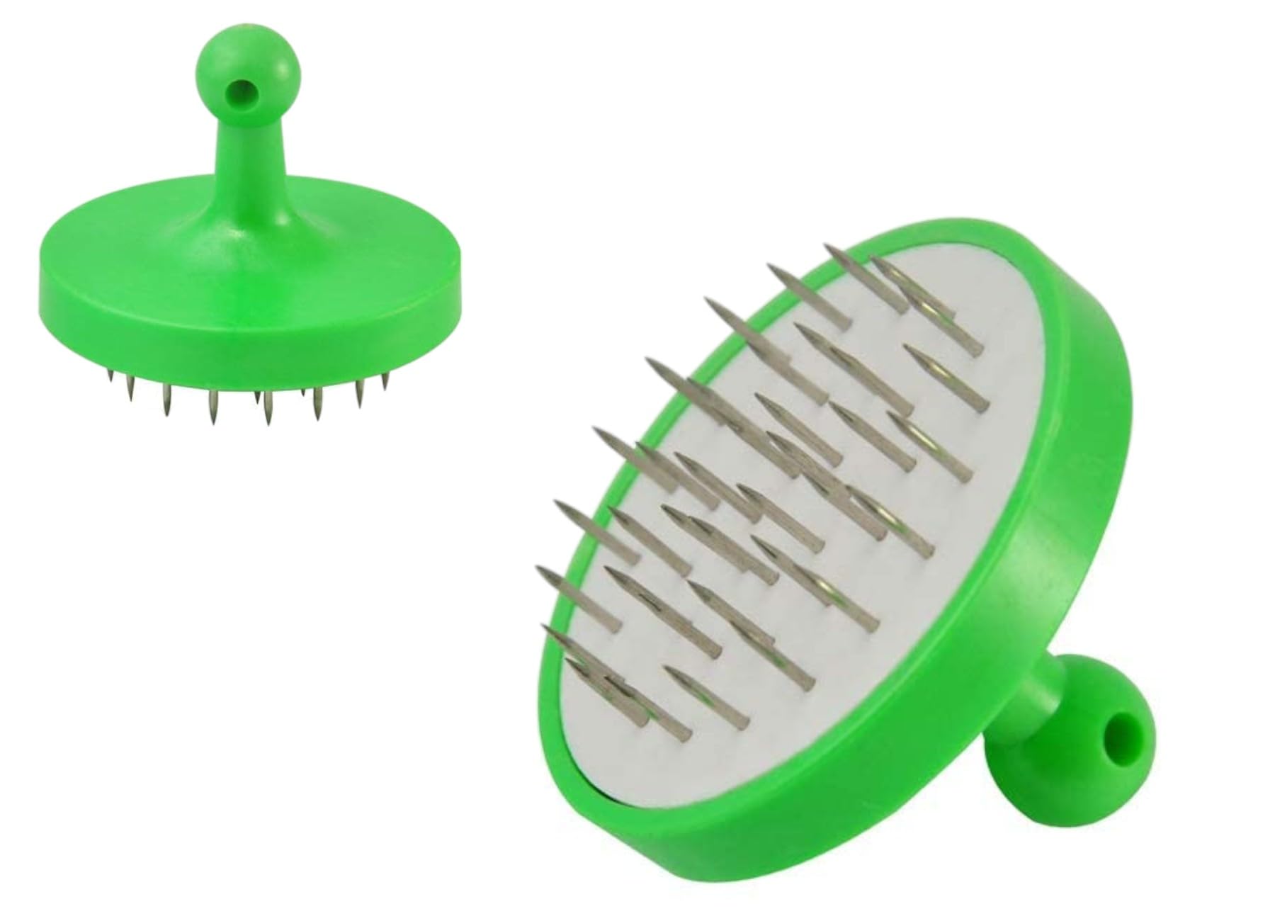 Hookah Foil Hole Puncher Tool Easy-to-Use Shisha Poker for Perfect Holes Narguile Tobacco Foil Accessory Green 2 Pack