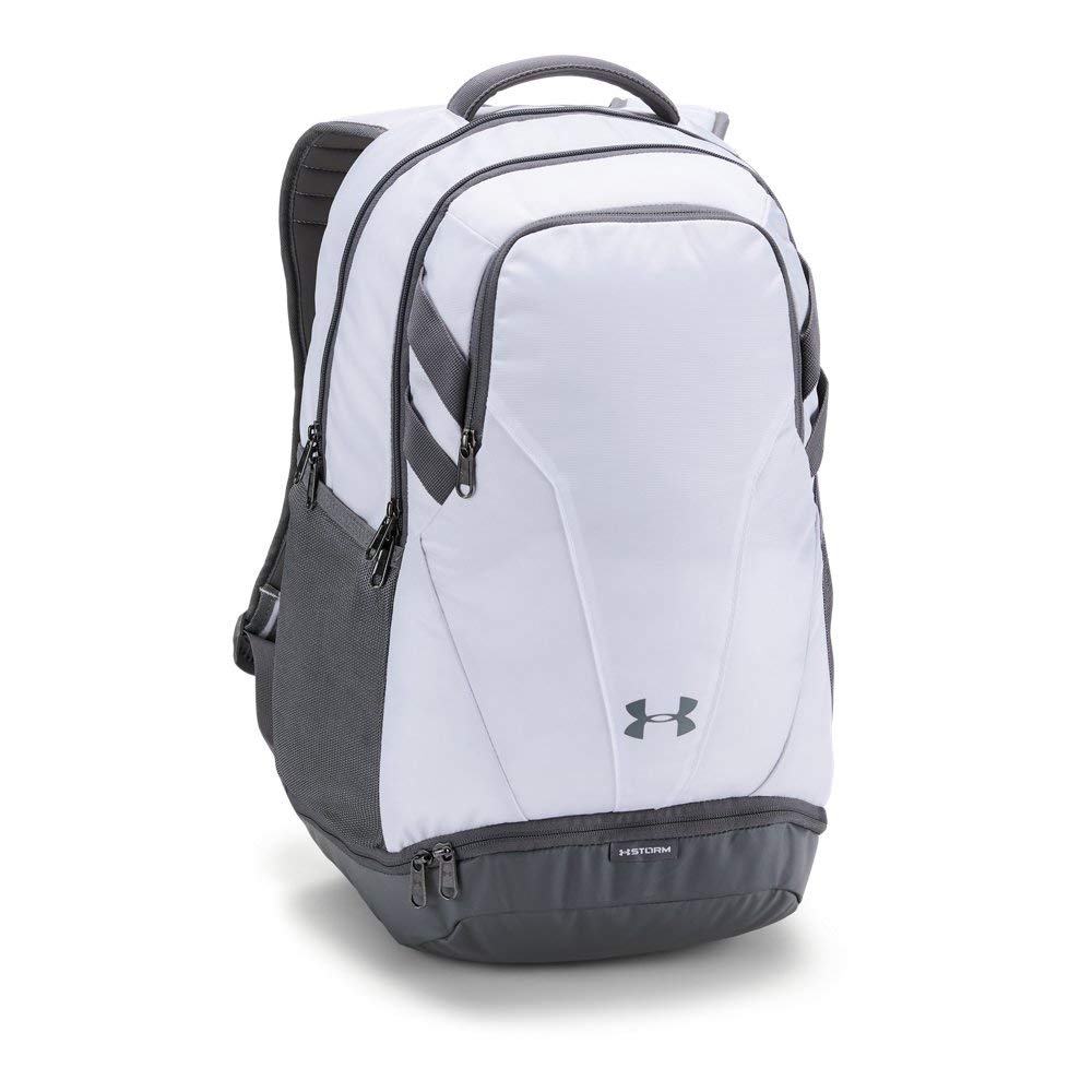 Under Armour Adult Team Hustle Backpack White 100 Desertcart