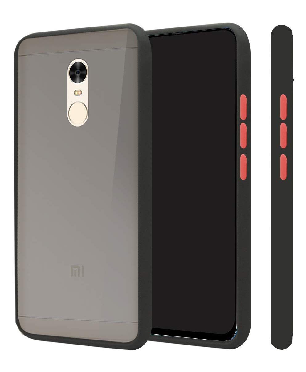 AARALHUB Case Soft Slim Silicom Matte Back Cover for Redmi Note 4