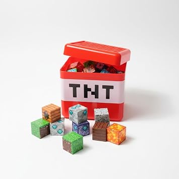 Manyetik Bloklar 150 Par a Random + 6 Karakter Ve TNT Saklama Kutusu, Manyetik  n aat K pleri, Manyetik Yap  Oyunca ,  ocuklar i in E itici Oyun Seti
