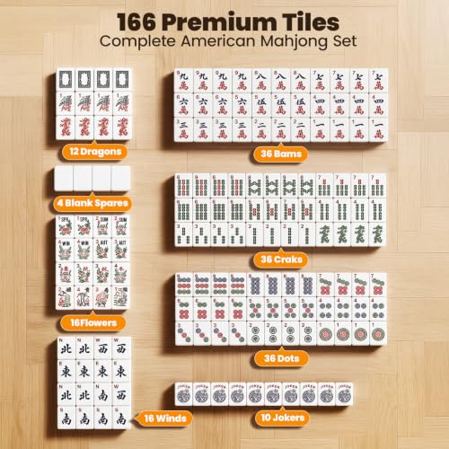  American Mahjong Tiles Set - image 3