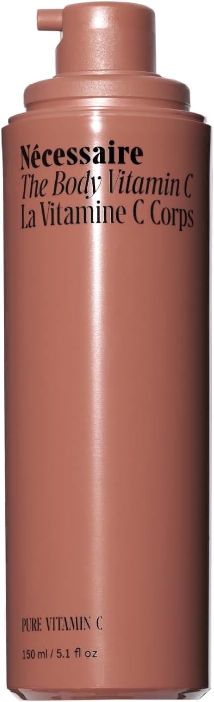 The Body Vitamin C Serum | Pure Vitamin C, Tranexamic Acid and Enzymes Treatment For Women + Men | Brightens + Evens Skin Tone | Dermatologist-Tested. Hypoallergenic (150 ml/5.1 oz)