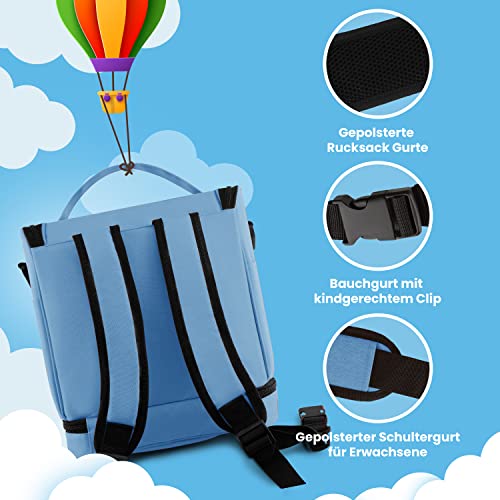 Sac à dos Toniebox rouge pour ne plus perdre les figurines et câbles - 5