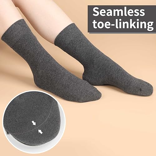 Image of FGZ Women Thin Cotton Socks Soft Cozy Socks Cute Ankle Crew Socks 5 Pairs