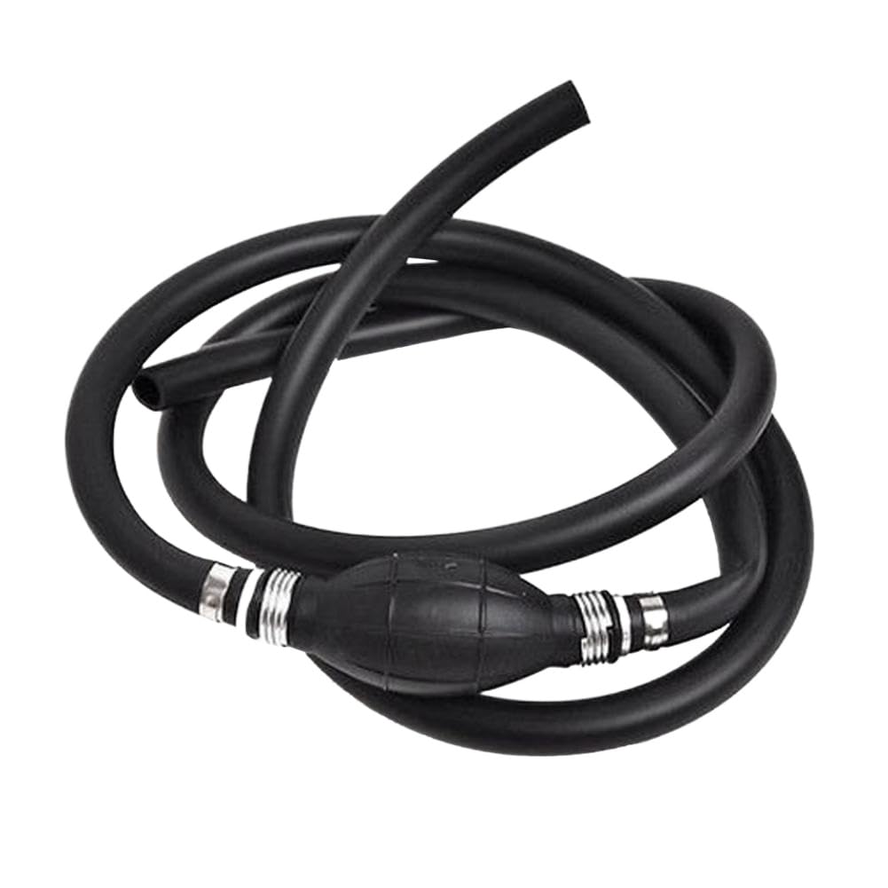Assemblaggio Tubo Carburante Gomma 1/4 Pollice 6Ft 2 Metro Con Pompa Di Adescamento Per Fuoribordo Marini Compatibile Con Motori Per Barche RV